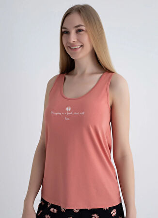 Sixteensixty Yuvarlak Yaka Pembe Kadın Büstiyer 403SIX-1118-076