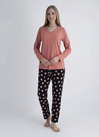 Sixteensixty Siyah Kadın Pijama Alt 403SIX-1116-077