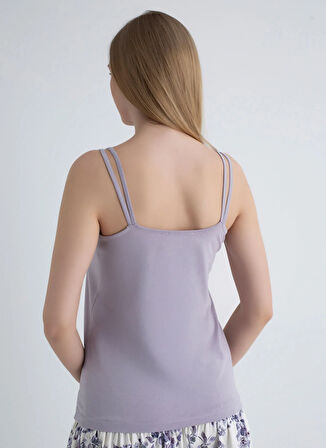 Sixteensixty Yuvarlak Yaka Lila Kadın Büstiyer 403SIX-1118-072