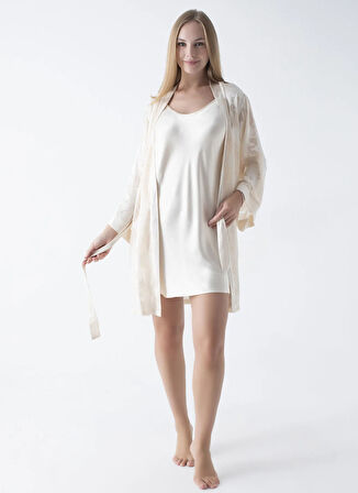 Vivis Bej Kadın Sabahlık 50VIV10309