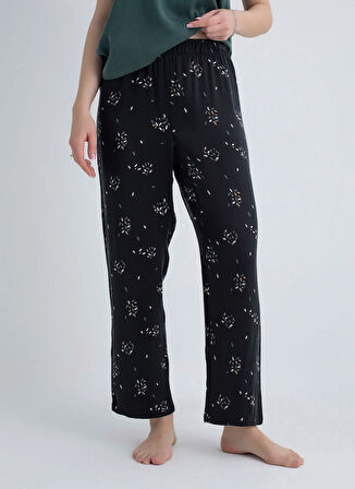 Vivis Siyah Kadın Pijama Alt 50VIV10708