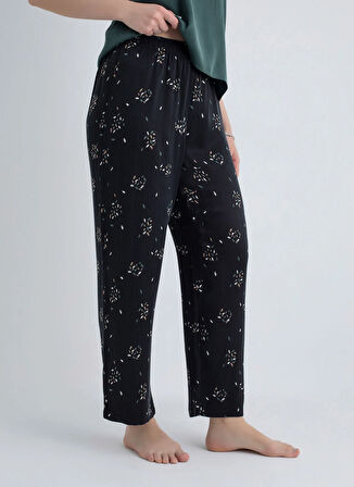 Vivis Siyah Kadın Pijama Alt 50VIV10708