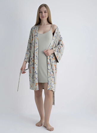 Wondergen Taş Kadın Sabahlık 401WON-118-171