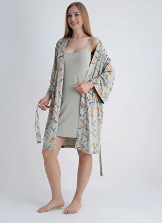 Wondergen Taş Kadın Sabahlık 401WON-118-171