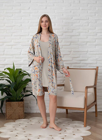 Wondergen Taş Kadın Sabahlık 401WON-118-171