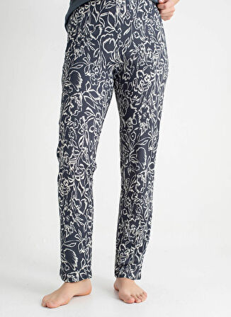 Wondergen Lacivert Kadın Pijama Alt 401WON-1116-187