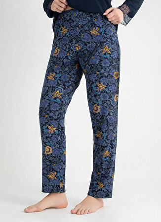 Wondergen Lacivert Kadın Pijama Alt 401WON-1116-176