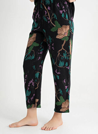 Vivis Siyah Kadın Pijama Alt 50VIV10710