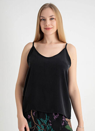 Vivis Yuvarlak Yaka Siyah Kadın Büstiyer 50VIV10812