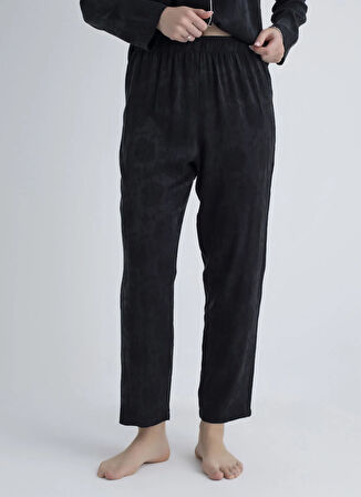 Vivis Siyah Kadın Pijama Alt 50VIV10701