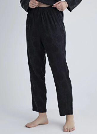 Vivis Siyah Kadın Pijama Alt 50VIV10701