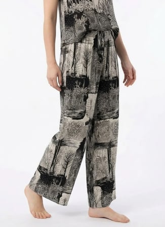 Vivis Siyah Kadın Pijama Alt 50VIV10711