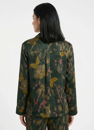 Vivis Yeşil Kadın Pijama Üst 50VIV10818