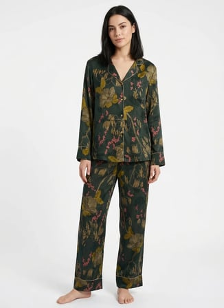 Vivis Yeşil Kadın Pijama Üst 50VIV10818