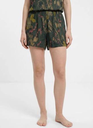 Vivis Yeşil Kadın Pijama Şort 50VIV10915