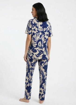 Wondergen Lacivert Kadın Pijama Alt 401WON-1116-222