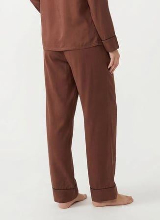 Vivis Kahverengi Kadın Pijama Alt 50VIV10715