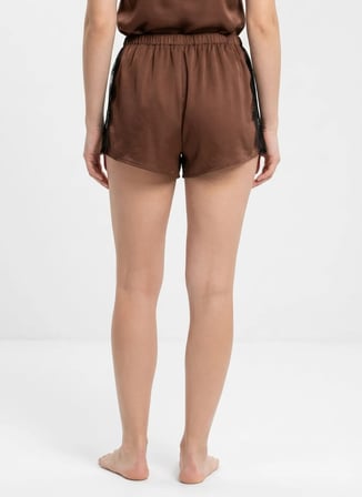 Vivis Kahverengi Kadın Pijama Şort 50VIV10917