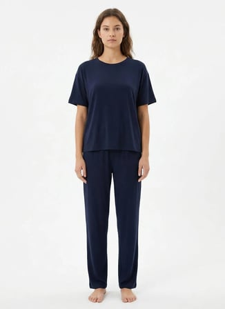 Sixteensixty Lacivert Kadın Pijama Alt 403SIX-1110-113