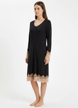 Wondergen Kahve Kadın Pijama Üst 401WON-1124-231