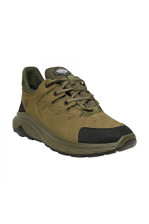 Scooter Merdane Ayakkabı Nubuk Haki M2040nh