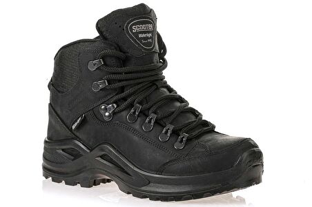 Scooter Su Geçirmez Deri Siyah Outdoor Bot G1219CS