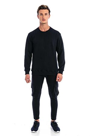 Scooter -  Lacivert Erkek Basic Sweatshirt M1515TL