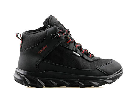 Scooter Tekstil Siyah Kırmızı Kadın Outdoor Botu G7200TSK Siyah