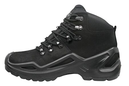 Scooter Deri Su Geçirmez Tactical Siyah Erkek Bot M3104NS