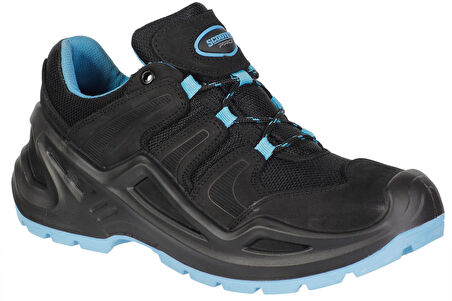 Scooter Deri Su Geçirmez Tactical Siyah-Mavi Erkek Tactical P3103NSM