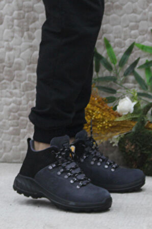 Scooter M4100 Gri Asfalt Anatomik Orijinal Ürün Hakiki Deri Su Geçirmez Erkek Bot