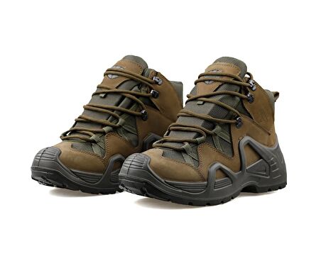 Scooter Nubuk Deri Haki Erkek Outdoor Botu P1492NH-1 Haki