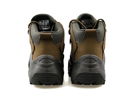 Scooter Nubuk Deri Haki Erkek Outdoor Botu P1492NH-1 Haki