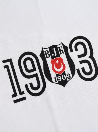Beşiktaş 1903 Klasik Büyük Çocuk 10-13 Yaş Takım - Beyaz
