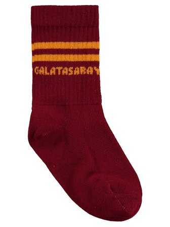 Galatasaray 5-11 Yaş Soket Çorap - Siyah