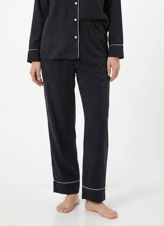 Vivis Siyah Kadın Pijama Alt 50VIV10718