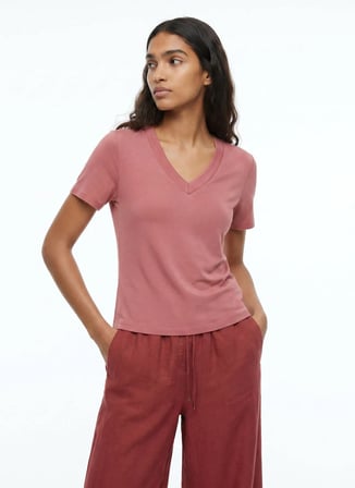 Gül Kurusu Kadın T-Shirt 401WON-1111-257