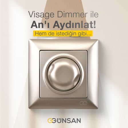 Günsan Visage Mocha Dimmer 1000VA