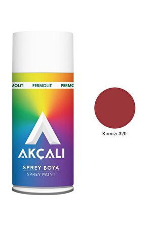 Akçalı 320 Kırmızı Sprey Boya RAL3002 400 Ml 