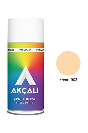 Akçalı Sprey Boya 400 ml 302 Krem