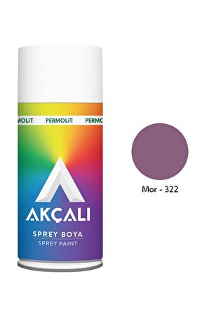 Akçalı Sprey Boya 400 ml 322 Mor