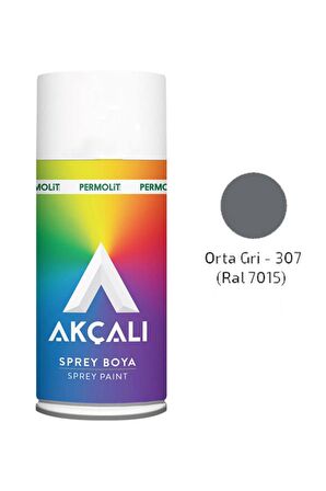 ORTA GRİ SPREY BOYA 400 ml AKÇALI
