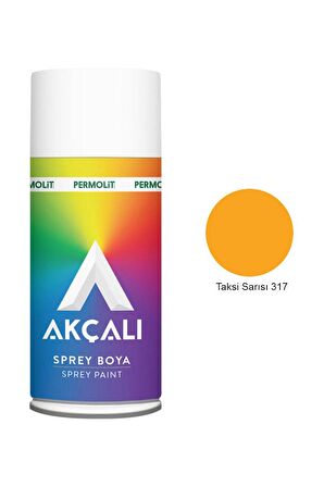 Akçalı Sprey Boya 400 ml 317 Taksi Sarısı