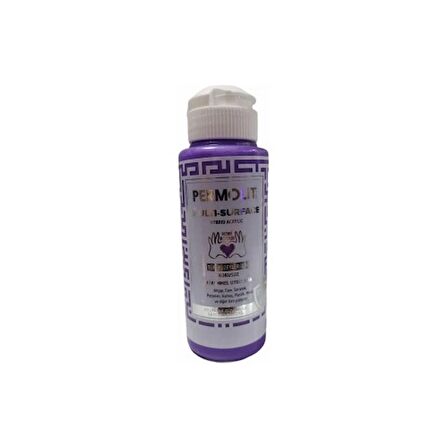 PERMOLİT MULTI SURFACE AKRİLİK BOYA MOR 120 ML