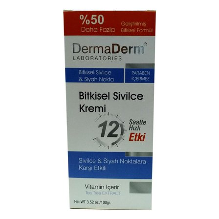 Dermaderm Tüm Cilt Tipleri İçin Arındırıcı Gece-Gündüz Kremi  100 ml 