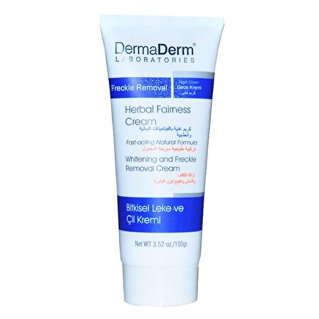 Dermaderm Tüm Cilt Tipleri İçin Leke Karşıtı Gece Leke Kremi  100 ml 