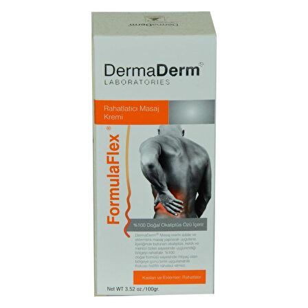 Dermaderm FormulaFlex Okaliptus Rahatlatıcı Masaj Kremi 100Gr