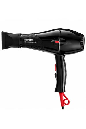 Powertec TR-701 Profesyonel Fön Makinesi + Vigo Difüzör Başlık + Profesyonel Fön Fırçası