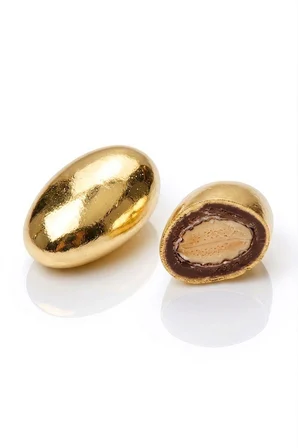 Melodi Çikolata Altın Kaplama Badem Şekeri 250g