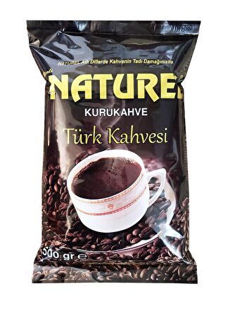 Naturel Sade Öğütülmüş Türk Kahvesi 500 gr 